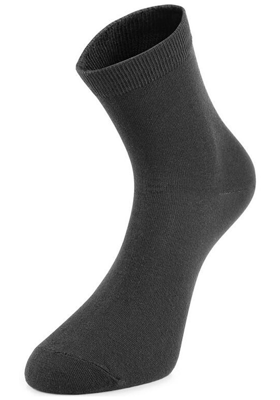 Ponožky CXS VERDE elastické s pružným lemem - černá