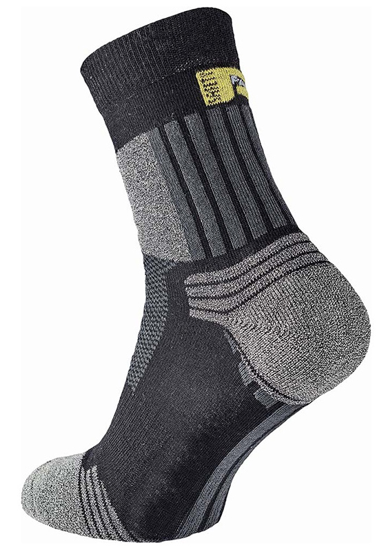 Pracovní ponožky PANDA DABIH - černá/šedá