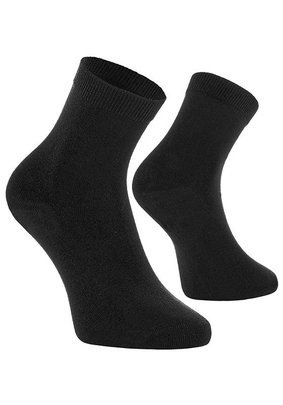 Bavlněné funkční ponožky VM 8001 COTTON balení 3 PÁRY - černá