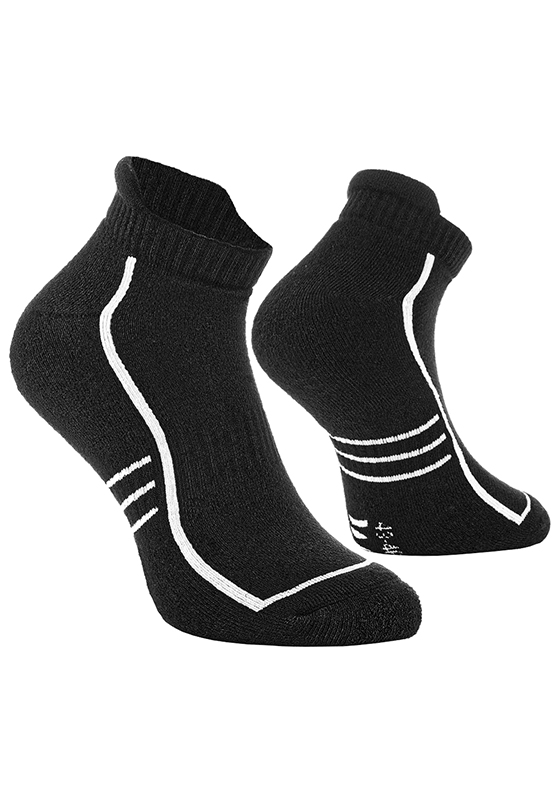Coolmaxové funkční ponožky VM 8008 COOLMAX SHORT balení 3 PÁRY - černá