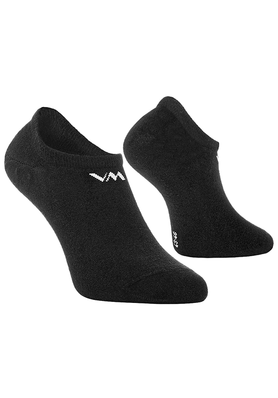 Bambusové funkční ponožky VM 8009 BAMBOO ULTRASHORT balení 3 PÁRY - černá