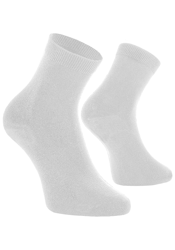 Bambusové funkční ponožky VM 8010 BAMBOO MEDICAL balení 3 PÁRY - bílá