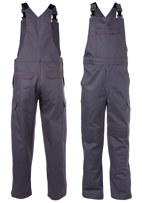 Nehořlavé pracovní kalhoty s laclem DASSY DAKOTA - 340