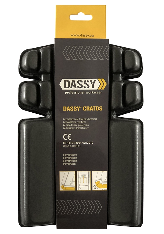 Nákoleníky DASSY CRATOS - vkládací do kapes na kolenou (pár)