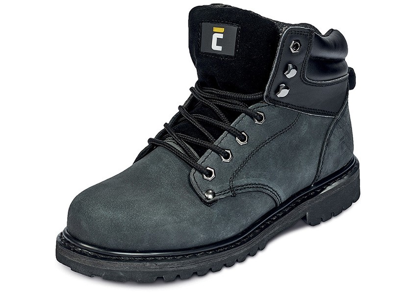 Pracovní obuv BK FARMER O1 SRC farmářky kotníkové - černé