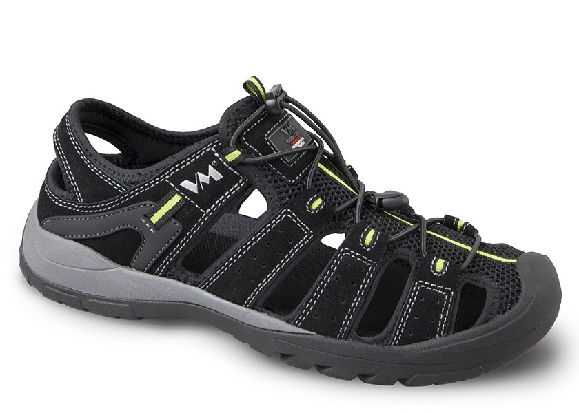 Treková obuv VM SINGAPORE outdoorové sandály - černé