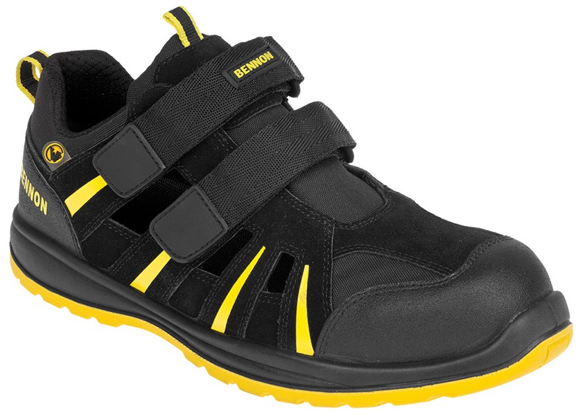 Pracovní obuv BENNON BNN RIBBON S1 SRC ESD NON METALLIC - bezpečnostní sandály