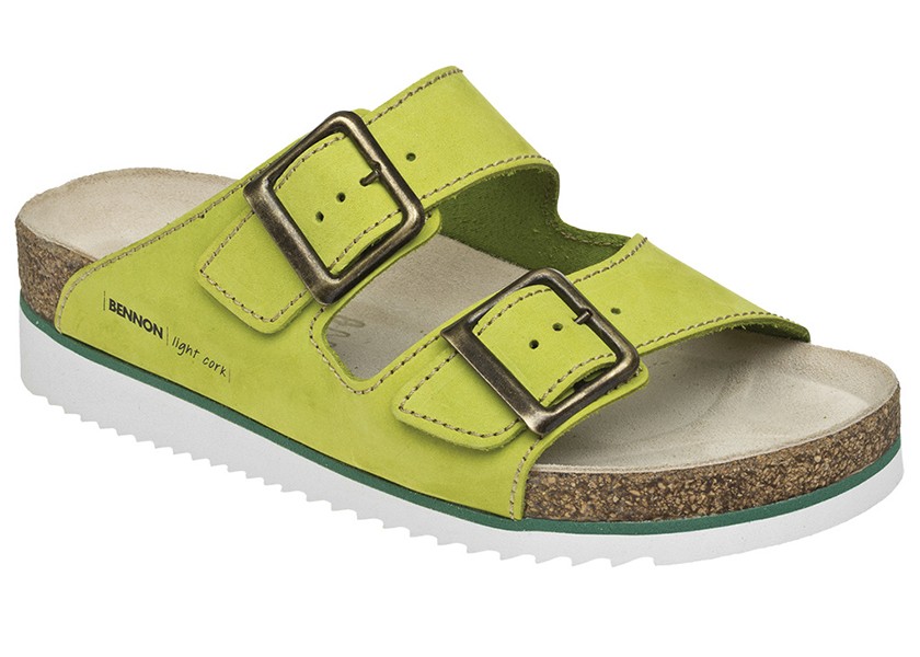 Korkové pantofle BENNON BNN KORKY GREEN Slipper - dámské