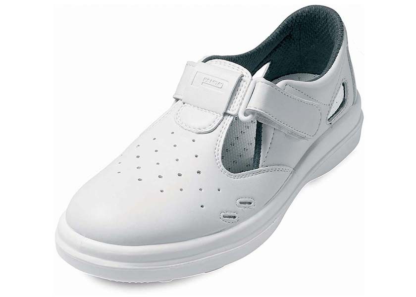 Pracovní obuv PANDA LYBRA O1 SRC - bílé sandály