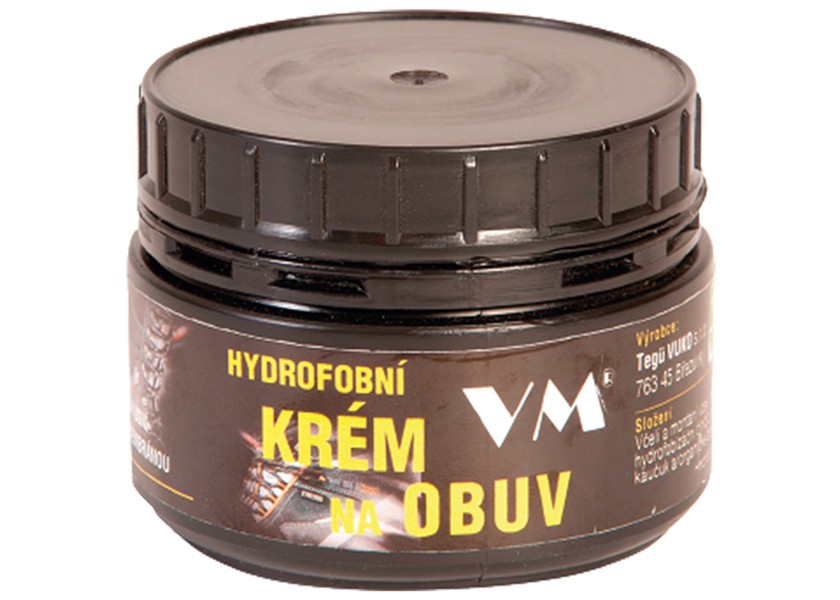 Krém na obuv hydrofobní černý - 250 g