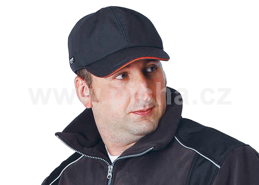 Zimní čepice EMERTON WINTER s kšiltem - černá