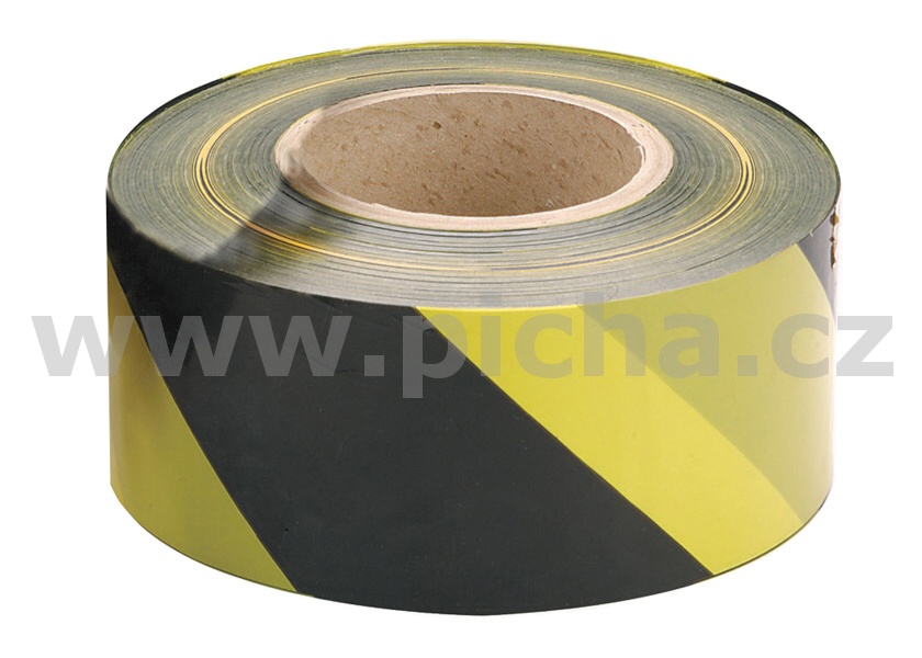 Výstražná páska JSP (500m) - žluto/černá