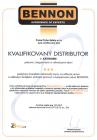 Certifik�t na pracovn� obuv BENNON