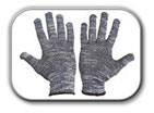Pracovní rukavice úpletové a textilní
