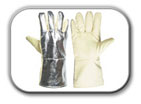 Ochranné rukavice proti teplu a žáruvzdorné rukavice